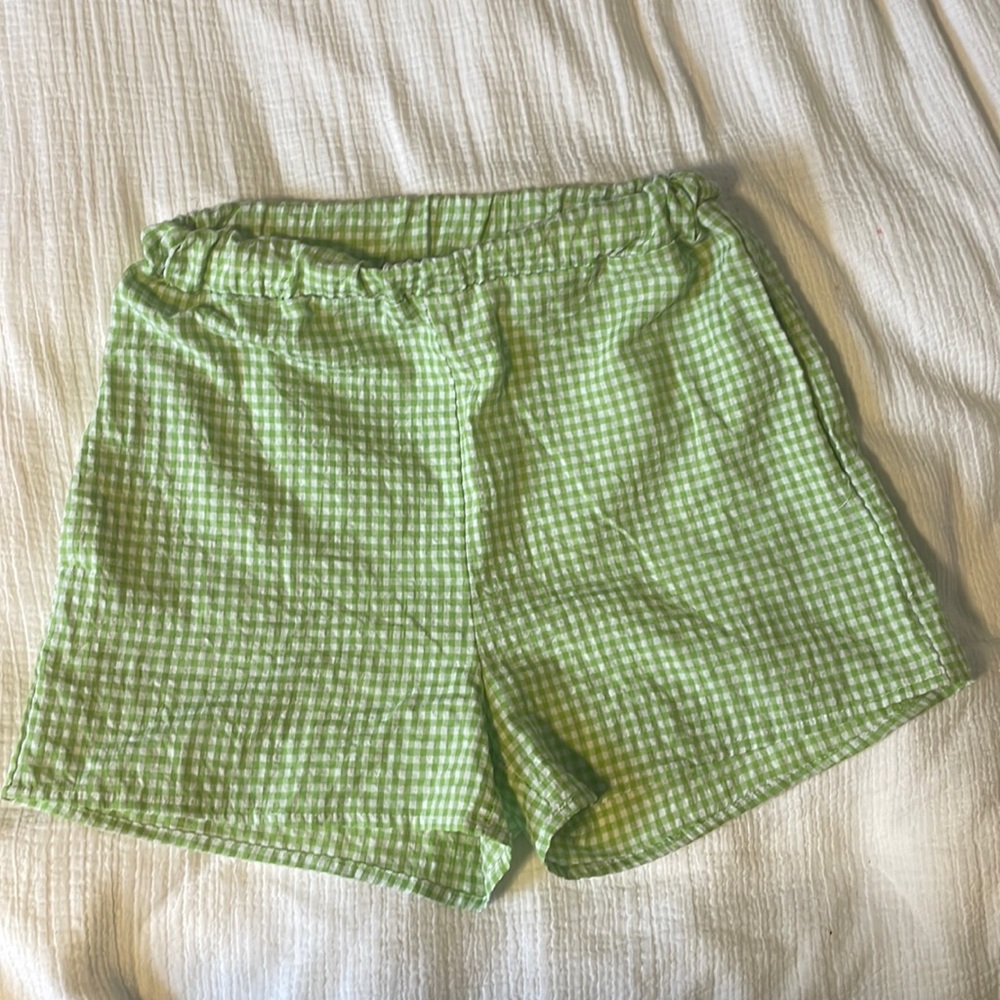 SHEIN Gingham Shorts w/ Pockets